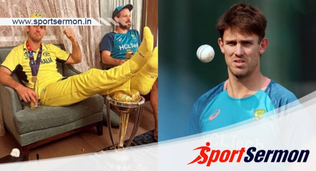 Mitchell Marsh opens up on ODI World Cup Trophy Controversy  
