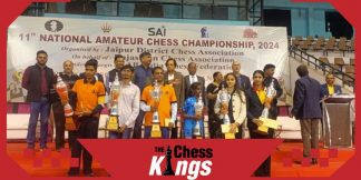 National Amateur Chess के विनर्स को किया गया सम्मानित  