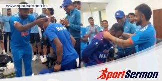 Sportsmanship: Indian cricketers felicitate Nepal players  