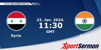 Preview: Syria vs. India - Prediction, Team News  