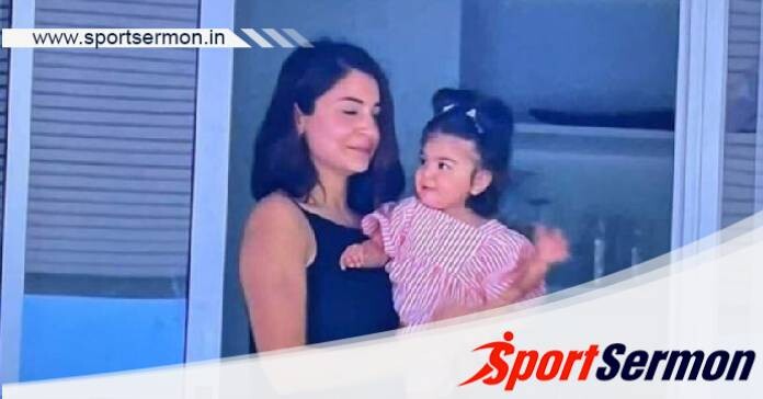 Virat & Anushka's daughter Vamika face revealed - See Now!   Virat & Anushka's daughter Vamika face revealed - See Now!