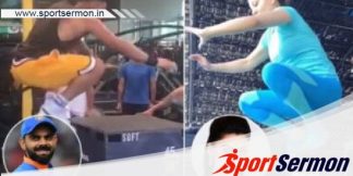 THIS actress follows Virat Kohli Plyometric box workout!  