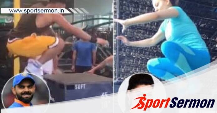 THIS actress follows Virat Kohli Plyometric box workout!  
