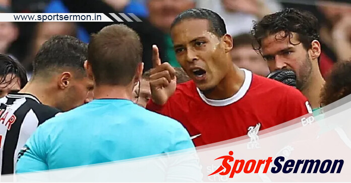 Is Virgil van Dijk In Trouble For His Reaction To Red Card?  