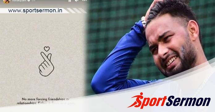 Rishabh Pant's Shares Bold Instagram Story  