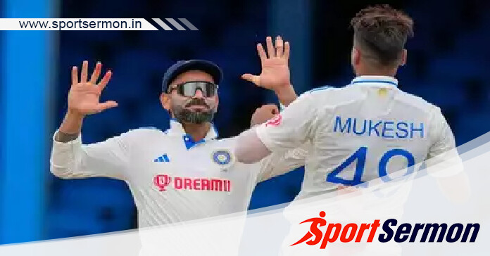 Mukesh Kumar On Virat Hugging Him After Maiden Test Wicket   Mukesh Kumar On Virat Hugging Him After Maiden Test Wicket