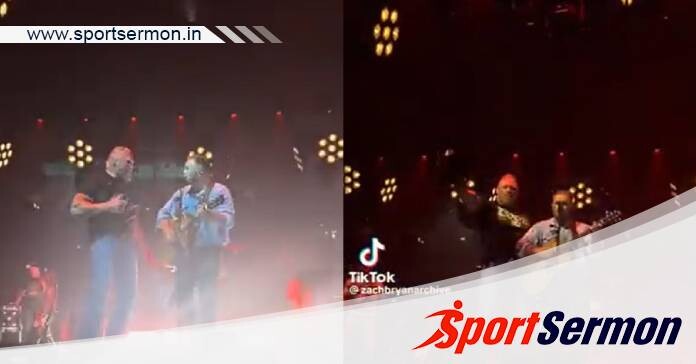 Brock Lesnar seen in a rare form post SummerSlam 2023  