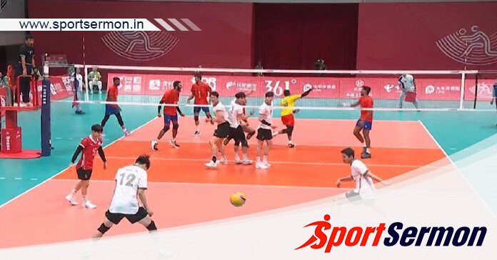 Indian Men's Volleyball Team Advances To Knockout Round   Indian Men's Volleyball Team Advances To Knockout Round