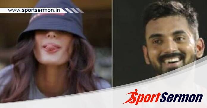 KL Rahul's wife Athiya Shetty steals his cap - See Pics!   KL Rahul's wife Athiya Shetty steals his cap - See Pics!