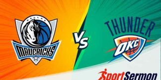 Oklahoma City Thunder vs Dallas Mavericks Live, NBA 2023-24  