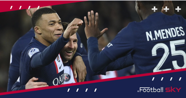 PSG ने Nantes को 4-2 के अंतर से हराया  