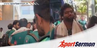 Ahmedabad's grand welcome to the Pakistan Cricket Team  