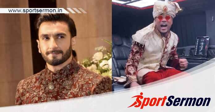 Footballer Patrice Evra dances on Ranveer Singh's song!  