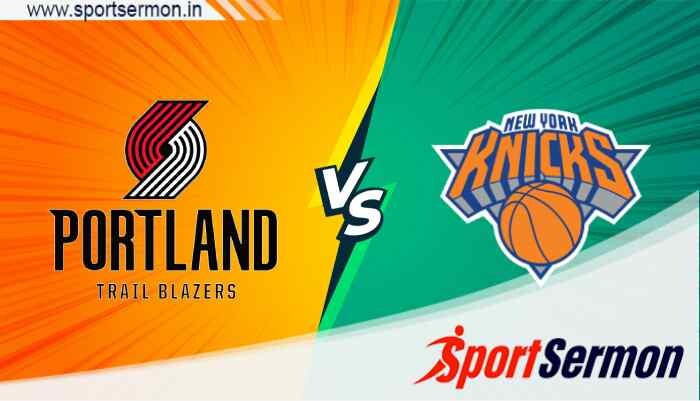 Portland Trail Blazers vs New York Knicks Live, NBA 2023-24  