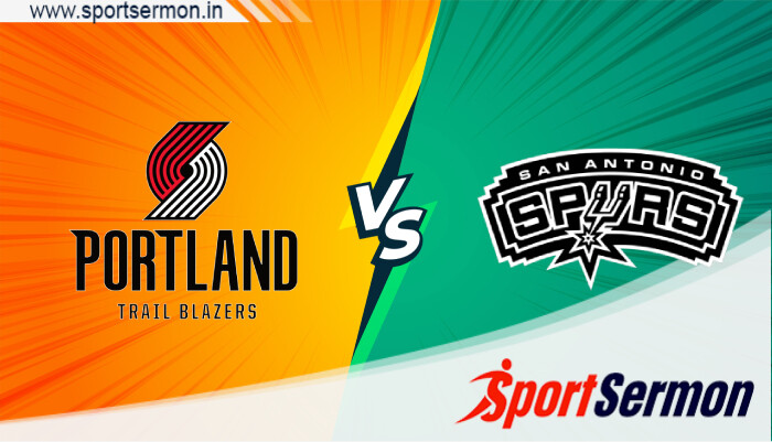 Portland Trail Blazers vs San Antonio Spurs, NBA 2023-24  