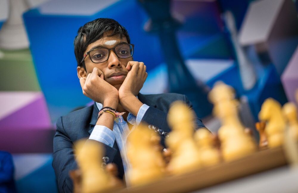 R Praggnanandhaa Beats World Chess Champion Ding Liren  