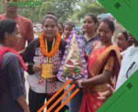 चाईबासा कि जयंती ने बढ़ाया नाम, गांव में हुआ सम्मान  