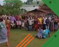 बीड जिले में महिलाओं ने साड़ी पहन खेली कबड्डी, वीडियो वायरल  