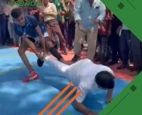 एमपी के वित्त मंत्री जगदीश उतरे कबड्डी मैदान में, खिलाड़ियों ने दी पटखनी  