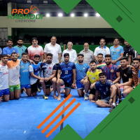 एमेच्योर कबड्डी फ़ेडरेशन ऑफ इंडिया के अधिकारी ने लिया जायजा  