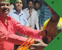 गहिला में डे-नाईट कबड्डी मुकाबला आयोजित, मौना गढ़वा ने फाइनल में बनाई जगह  