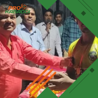 गहिला में डे-नाईट कबड्डी मुकाबला आयोजित, मौना गढ़वा ने फाइनल में बनाई जगह  