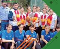 धर्मशाला में पहुंचकर हुआ खिलाड़ियों का सम्मान, हिमाचल की टीम ने जीता था रजत  