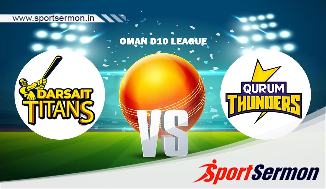 QUT vs DAT Live Score, Match 15, OMAN D10 League, 2024  