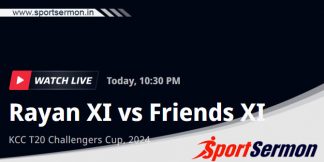 RAY vs FDS Live Score, Match 35, KCC T20 Challengers Cup  