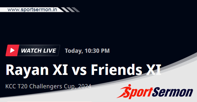 RAY vs FDS Live Score, Match 35, KCC T20 Challengers Cup   RAY vs FDS Live Score, Match 35, KCC T20 Challengers Cup