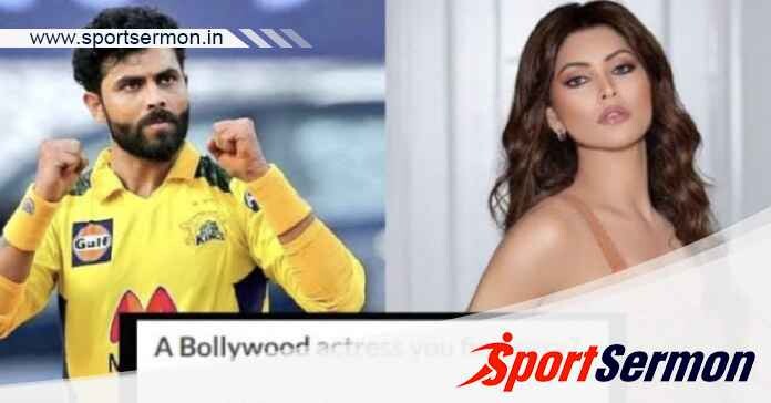Ravindra Jadeja once called Rishab's ex 'sexiest actress'  