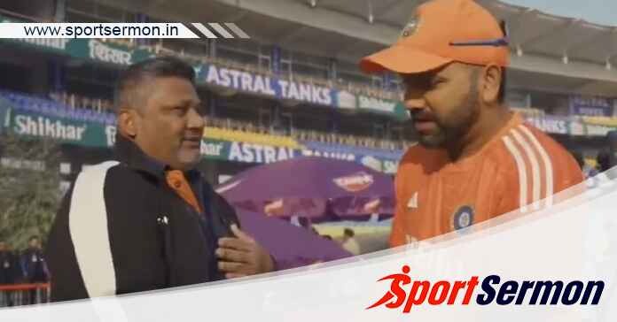 Rohit Sharma remembers working with Sarfaraz Khan's father   Rohit Sharma remembers working with Sarfaraz Khan's father