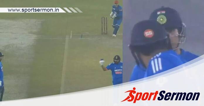 Rohit Sharma forgets name of a teammate, Video goes Viral   Rohit Sharma forgets name of a teammate, Video goes Viral