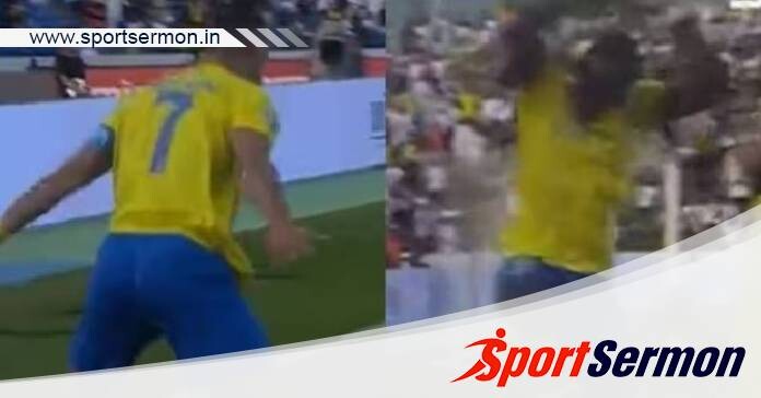 SEE! Sadio Mane joins Cristiano Ronaldo's goal celebration   SEE! Sadio Mane joins Cristiano Ronaldo's goal celebration