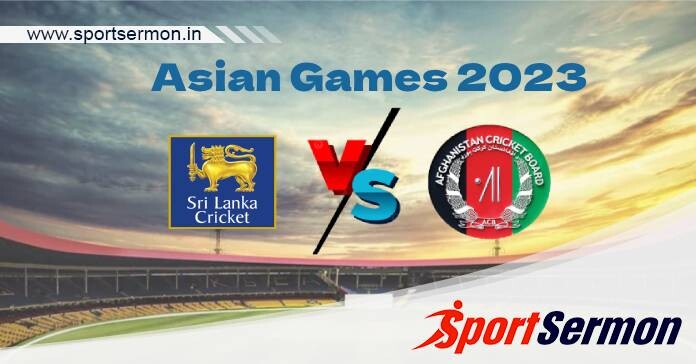 SL vs AFG Live Score, Asian Games 2023 Quarterfinal 3  