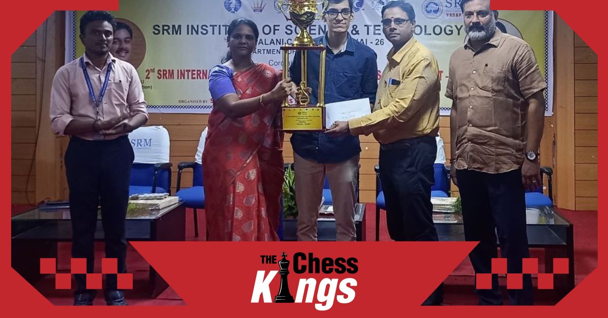 SRM Rapid Rating Open 2023 के विजेता बने IM हरि  