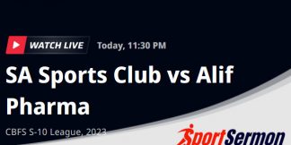 SSC vs ALP Live Score, Match 36, CBFS T-10 League 2023  