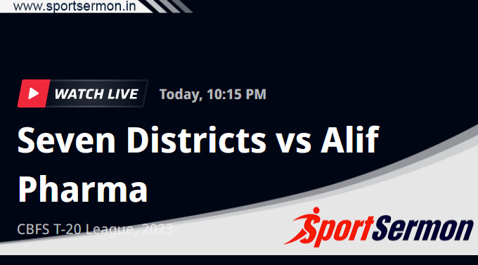 SVD vs ALP Live Score, Semi-Final 1, CBFS T20 League, 2023  