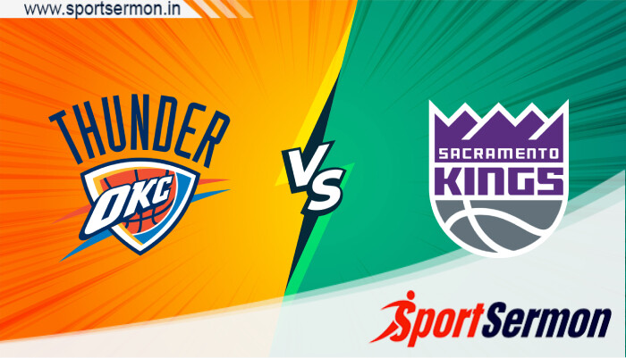 Sacramento Kings vs Oklahoma City Thunder, NBA 2023-24  
