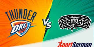 San Antonio Spurs vs Oklahoma City Thunder, NBA 2023-24  