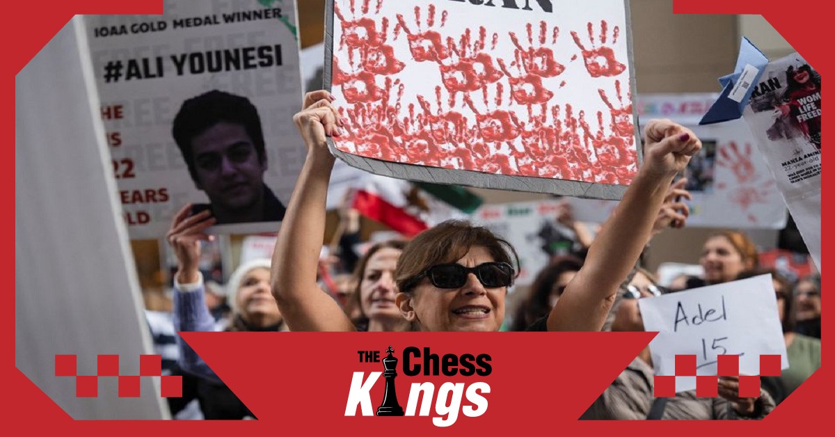 विरोध के बीच हिजाब के बिना ईरानी शतरंज खिलाड़ी ने टूर्नामेंट में लिया हिस्सा  