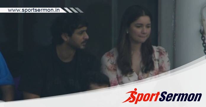 Sara Tendulkar spotted in stands for IND vs BAN Clash   Sara Tendulkar spotted in stands for IND vs BAN Clash