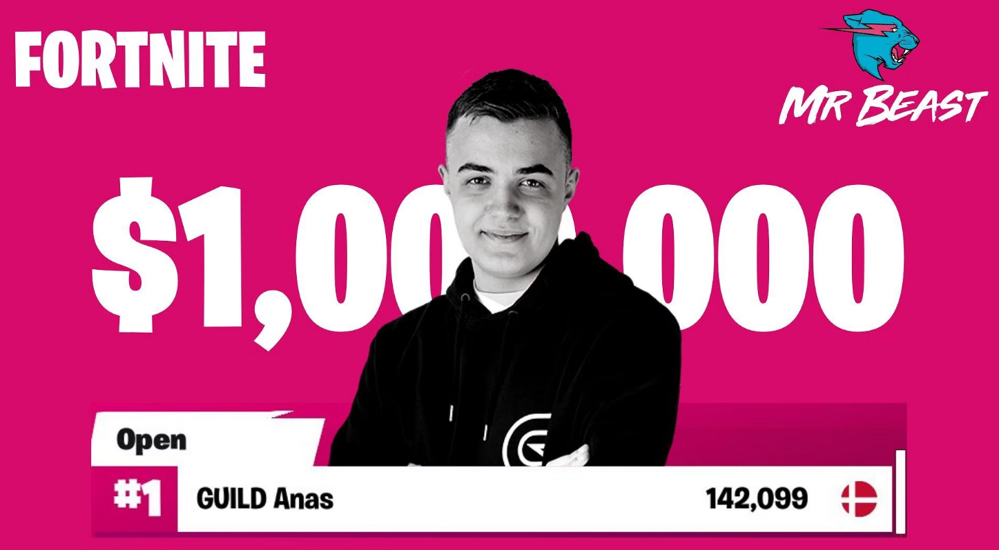 Fortnite प्रो Anas ने जीत लिया MrBeast टूर्नामेंट  