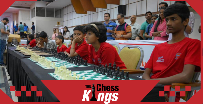 Chess Simul में 60 से अधिक बच्चों ने लिया भाग  