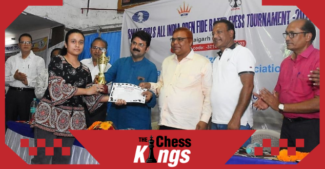 दीया चौधरी ने जीता स्मार्ट गर्ल्स रेटिंग ओपन 2023 रायगढ़  