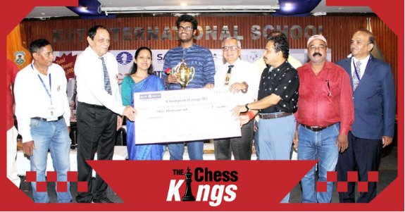 Sham R ने जीता KIITअंतर्राष्ट्रीय शतरंज महोत्सव का खिताब  