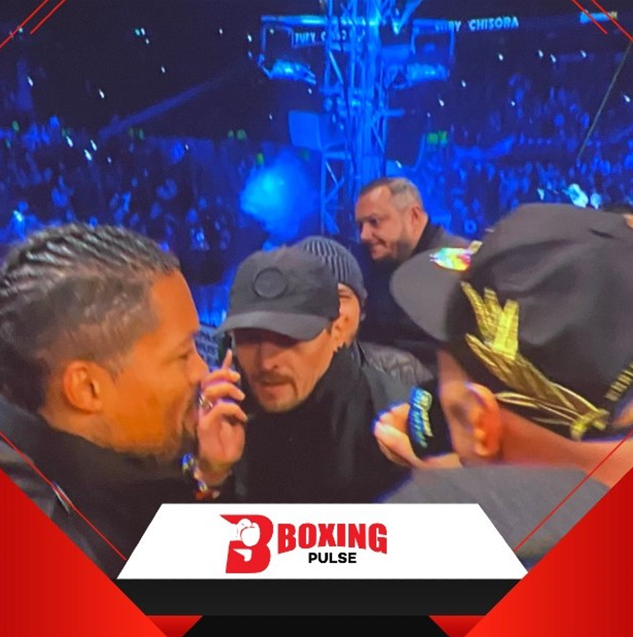 Fury से फेस ऑफ के दौरान Usyk को किसका फोन आया, हुआ खुलासा  