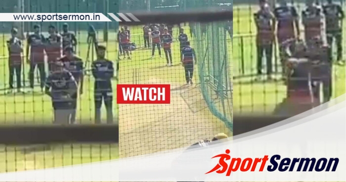 Shreyas Gopal Seen In RCB Trials Ahead of IPL 2024 Auction   Shreyas Gopal Seen In RCB Trials Ahead of IPL 2024 Auction