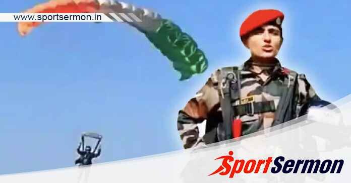 The first woman skydiver in India - Lance Naik Manju  
