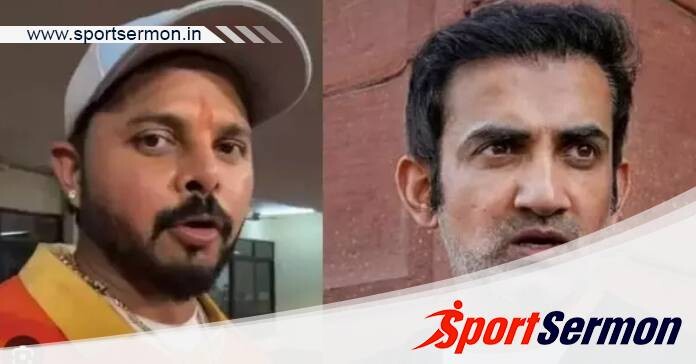 Sreesanth vs Gambhir: Sreesanth receives Legal Notice   Sreesanth vs Gambhir: Sreesanth receives Legal Notice